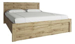 Manželská postel 120 cm Deloris (dub navarra) (bez roštu a matrace)
