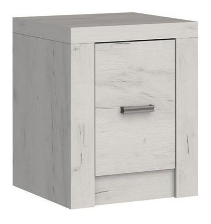 Noční stolek Nadenas N24-L (jasan tmavý)