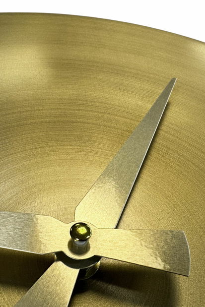 Nástěnné hodiny Silve (černá + zlatá)