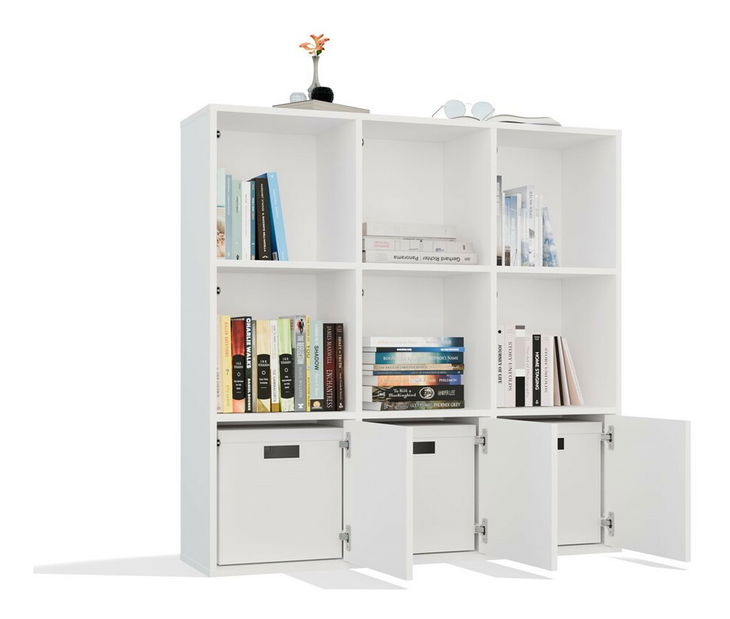 Regál Metros 6 (bílá)