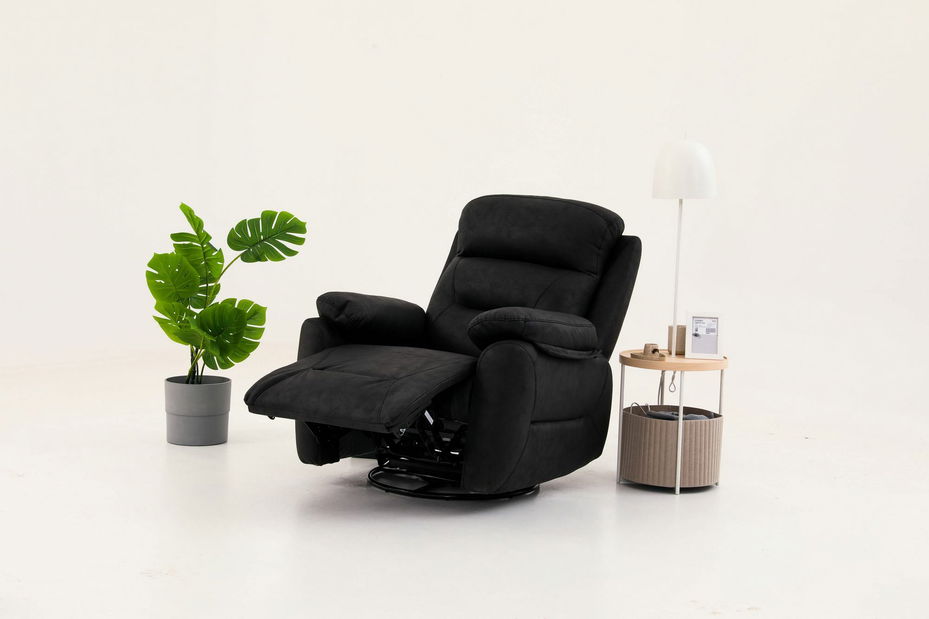 Polohovatelné křeslo Comforto E (černá)