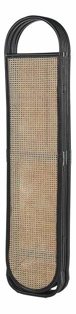 Paraván Chantall (přírodní + černá)