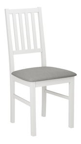 Jídelní židle Zafir VII (bílá + šedá)