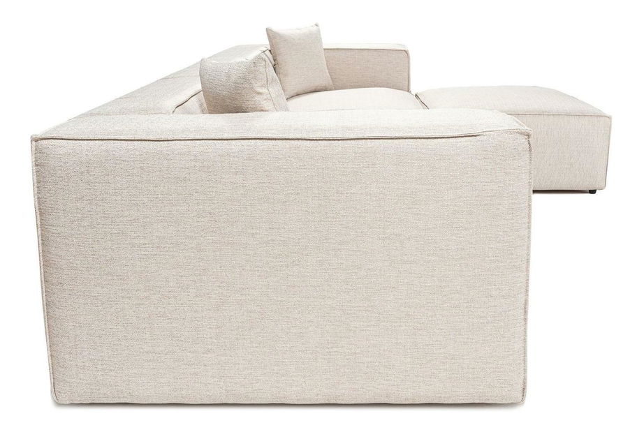 Rohová sedačka Lorella (světlohnědá)