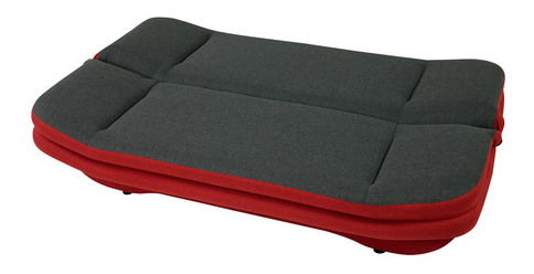 Rozkládací pohovka Lehti (šedá) (s úl. prostorem)