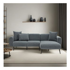 Rohová sedací souprava Slider (P) (antracit)