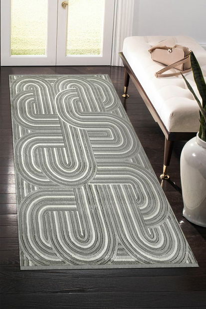 Koberec 80 x 300 cm Amora (modrá)