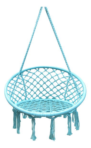 Závěsné houpací křeslo Amarea (mentolová)