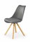 Jídelní židle Aker (šedá)