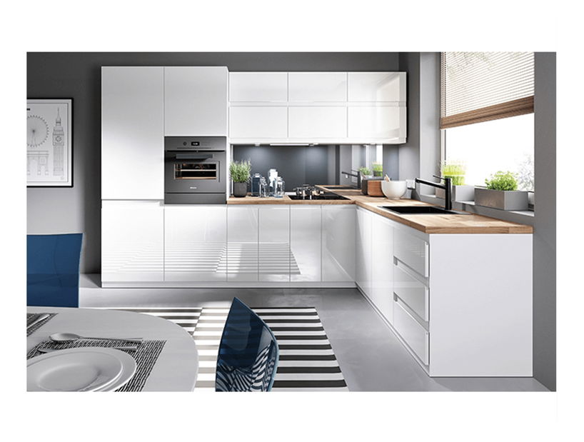 Dolní kuchyňský regál D25PZ Aurellia (bílá) (P)