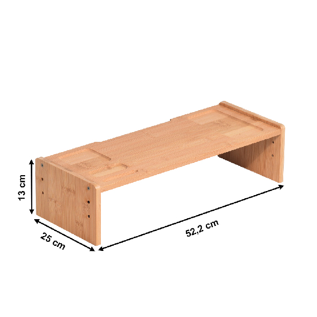 Podstavec pod monitor Elario 3 (bambus + přírodní)