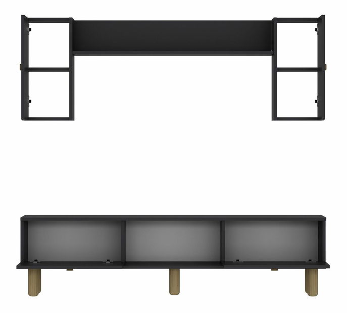 Obývací stěna Darino (bílá)