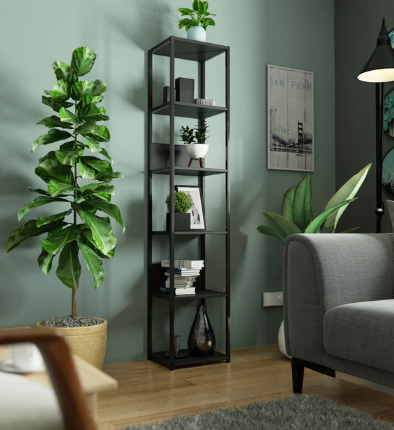 Regál Loriana (černá)