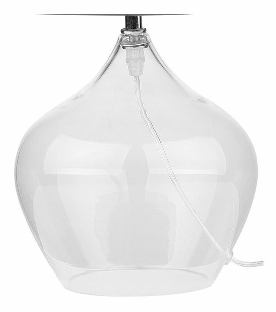 Stolní lampa Ogden (průhledná)