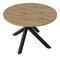 Kulatý jídelní stůl 110 cm Ossla (dub artisan)