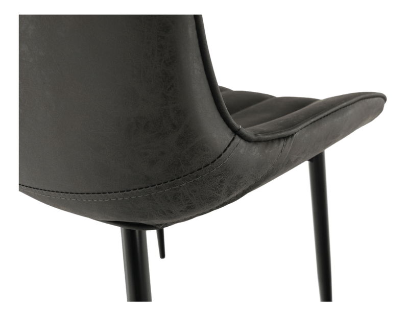 Jídelní židle Halana (tmavě šedá)