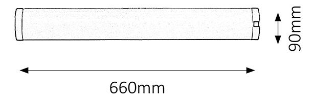 Podhledové svítidlo Soft 2329 (stříbrná)