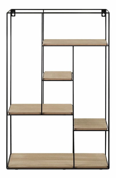 Regál Laura (světlé dřevo)