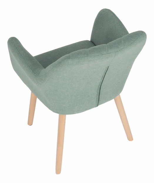 Křeslo Elkino (mentolová)