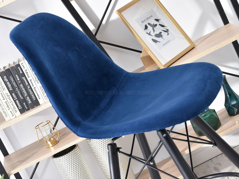 Židle Epsie (námořnická + ořech)