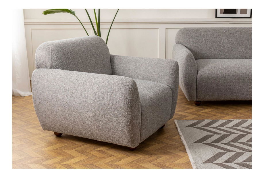 Pohovka trojsedačka Edoletta (světle šedá)