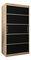 Šatní skříň 100 cm Verika 1 100 (dub sonoma + černá)