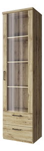 Vitrína Deloris 1W3S (dub navarra)
