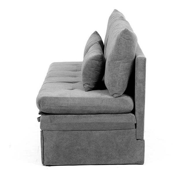 Rozkládací pohovka Ajena (světle šedá)