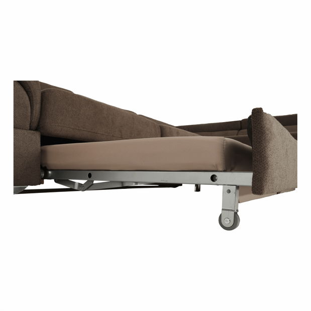 Rohová sedačka Lyng (hnědá) (P)