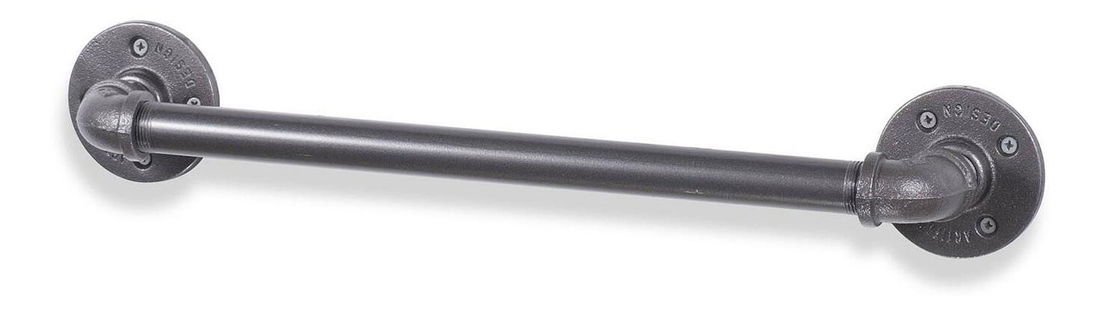 Nástěnný věšák Dupone 43 (šedá)