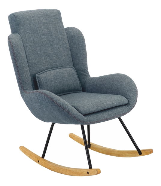 Relaxační houpací křeslo Harper (šedá)