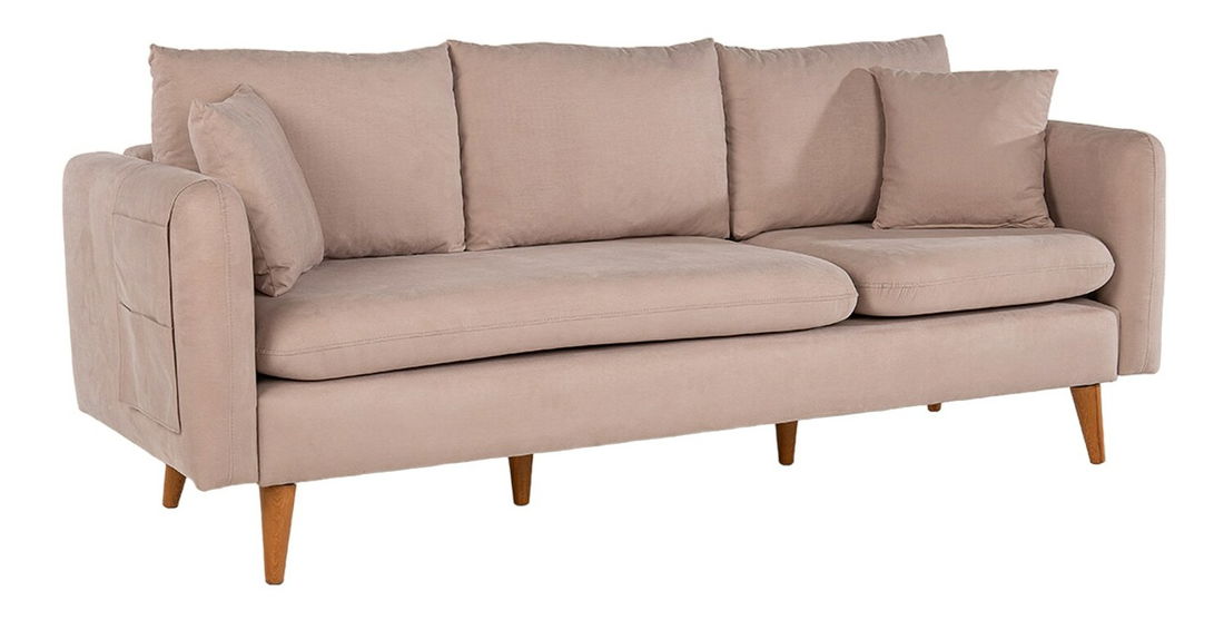 Pohovka třísedačka Sanfrisco (starorůžová)