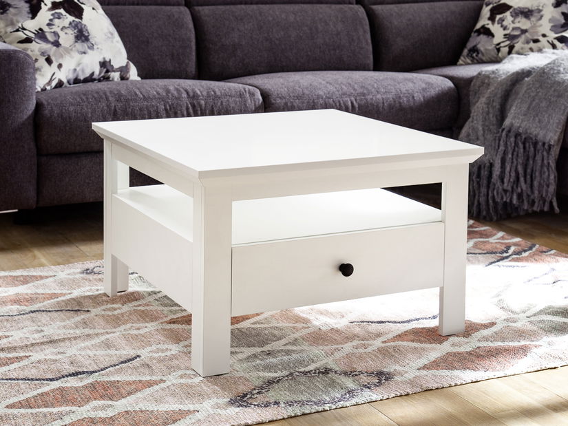 Konferenční stolek Brendon (bílá)