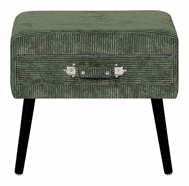 Noční stolek EUTA (zelená)