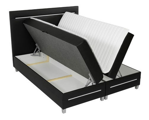 Manželská postel 140cm Trabajaban (modrosivá)