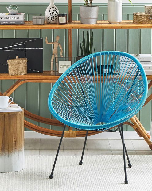 Zahradní křeslo Alvarez (modrá)