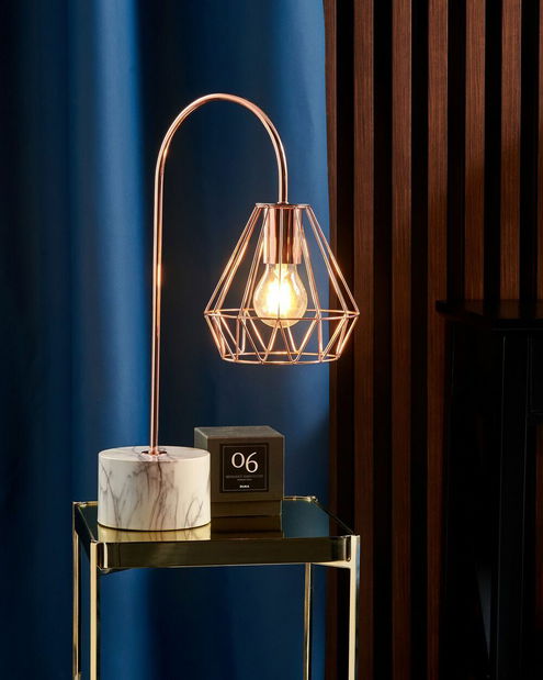 Stolní lampa Mondi (měděná)