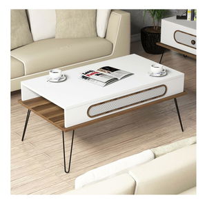 Konferenční stolek Elbert (bílá)