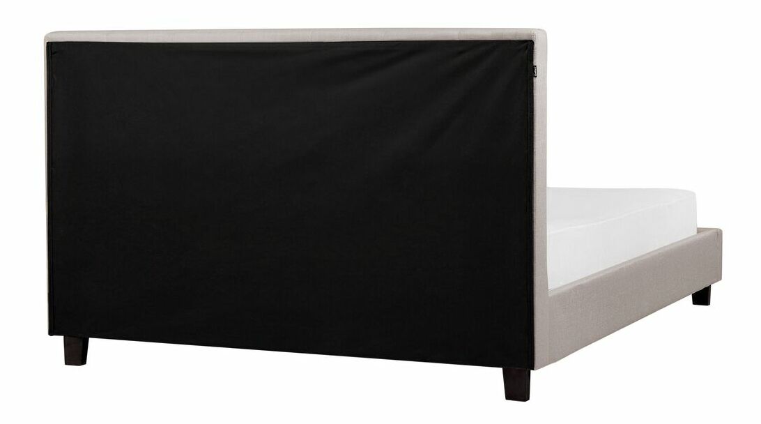 Manželská postel 160 cm ROLLA (s roštem) (světle šedá)