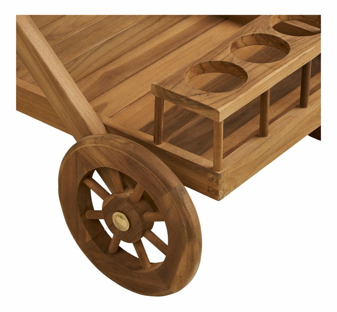 Příruční vozík Porvoria (přírodní)