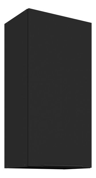 Horní kuchyňská skříňka Sienla 45 G 90 1F (černá matná)