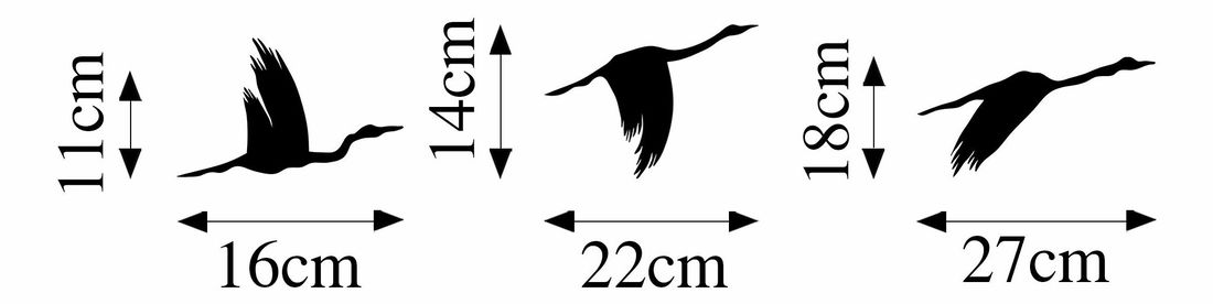 Nástěnná dekorace Cinci (černá)