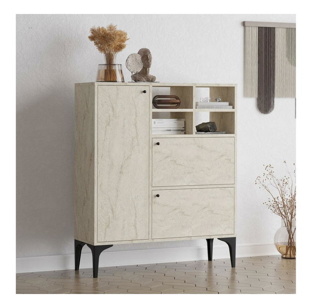 Regál Aliex 2 (travertin)