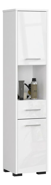 Koupelnová skříňka Farid TYP3 (bílá + bílý lesk) *výprodej