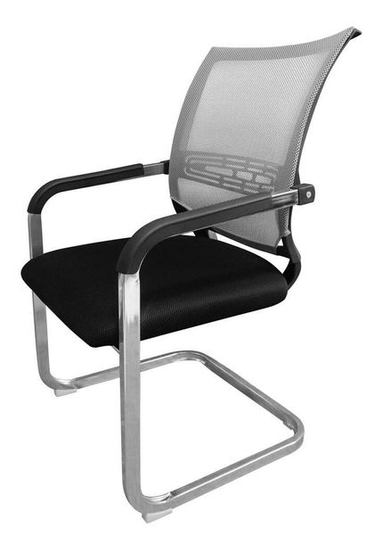 Konferenční židle Fuljama (černá + šedá)