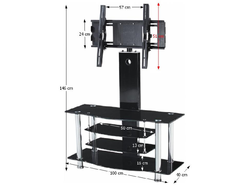 TV stolek Joe LTS043