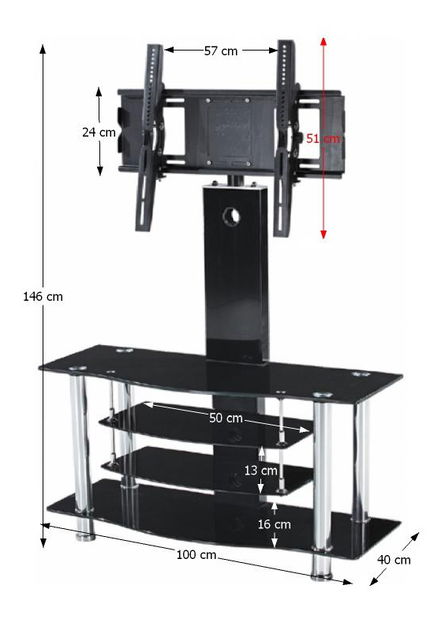 TV stolek Joe LTS043