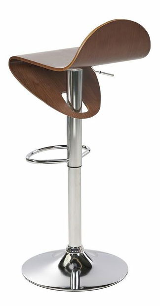 Barová židle Lincoln (tmavé dřevo)