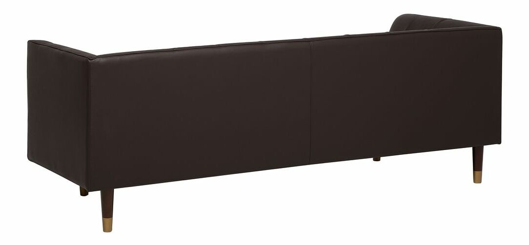 Kožená pohovka Belper (hnědá)