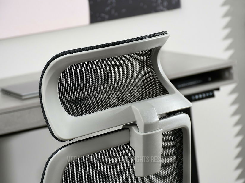 Kancelářské křeslo Largindo (černá + šedá)